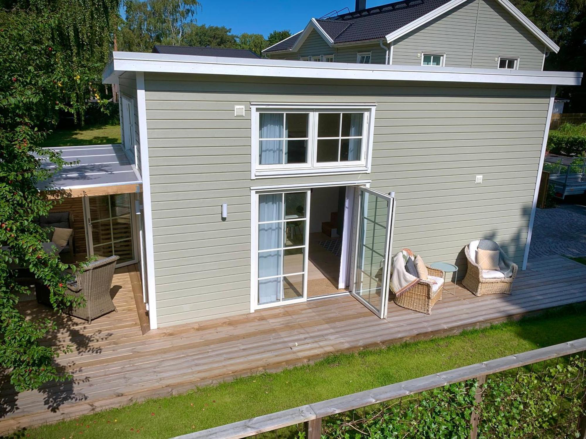 Strandnaera, Pergola, P-Plats I Hoellviken 外观 照片